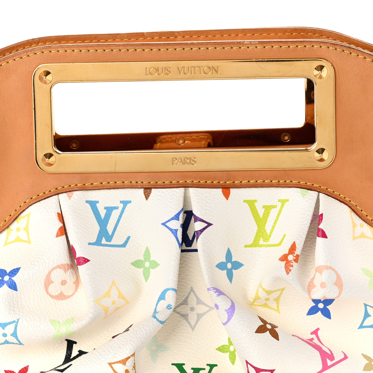 Monogram Multicolor Judy PM White