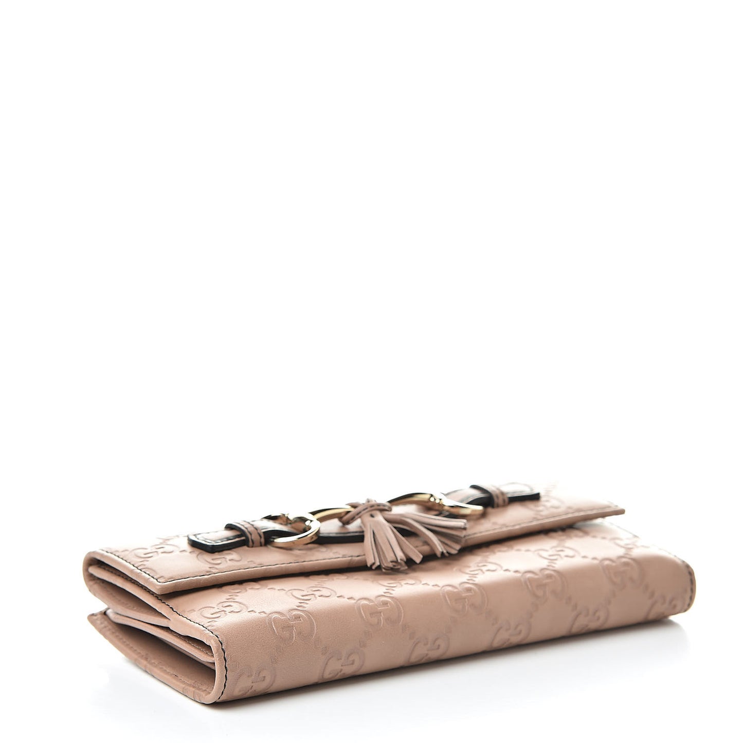 Guccissima Emily Continental Wallet Camelia