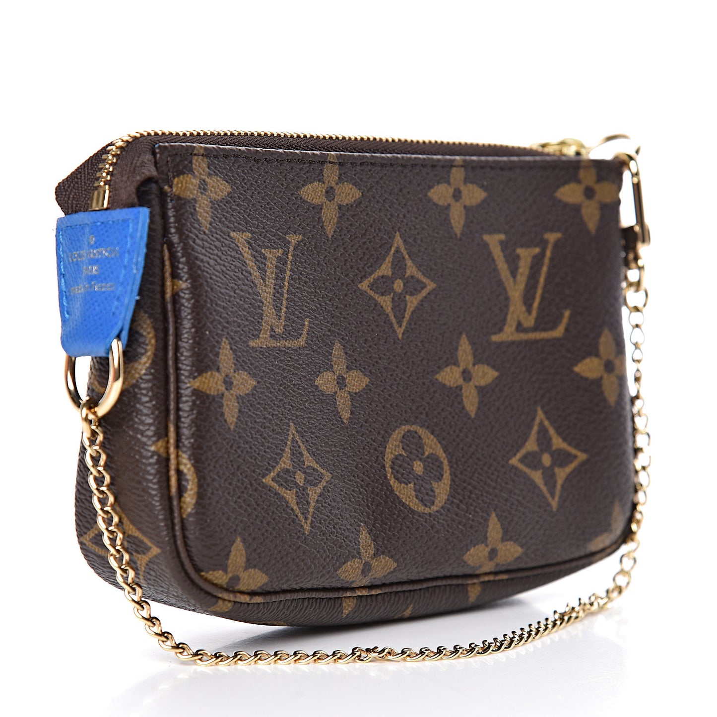 Monogram 2019 Christmas Animation Mini Venice Pochette Accessories Blue