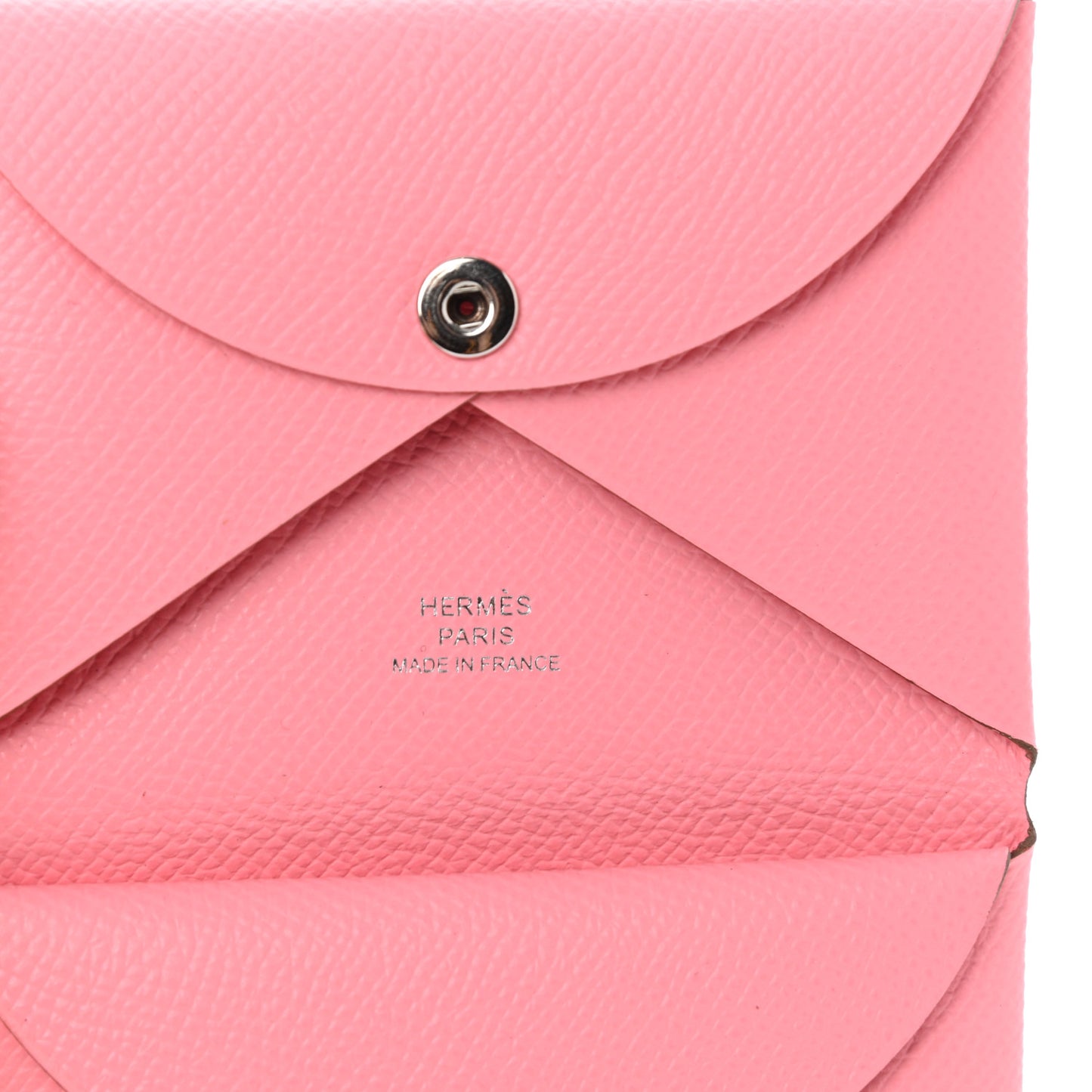 Epsom Calvi Duo Card Case Rose Confetti