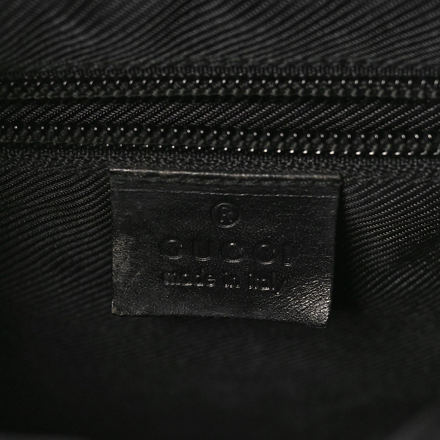 Monogram Flap Backpack Black