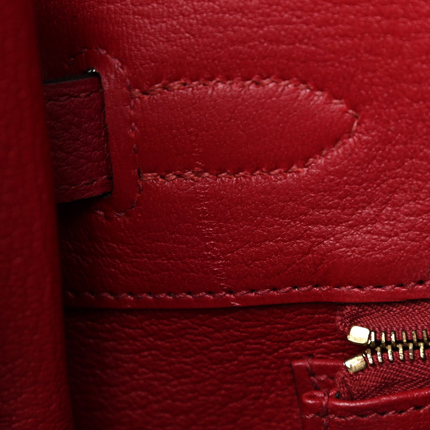 Togo Birkin 35 Rouge Grenat