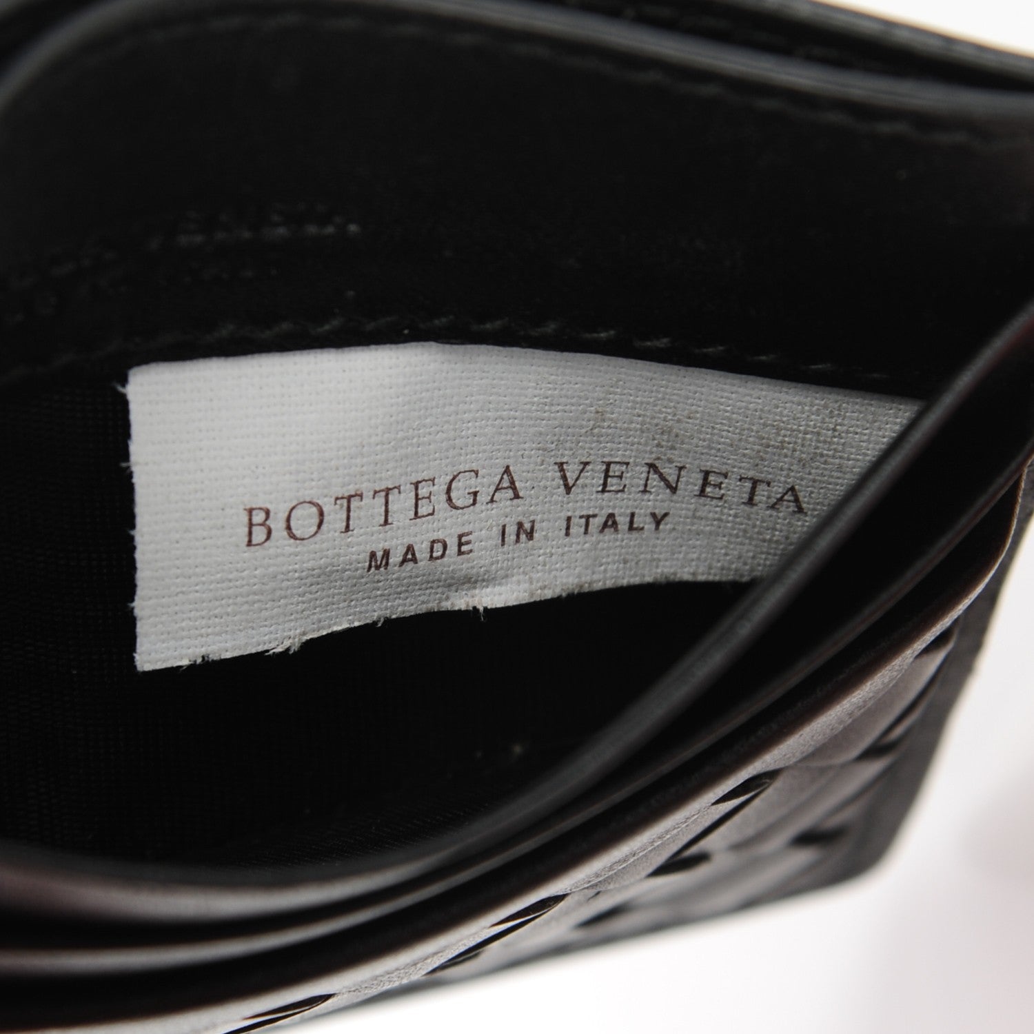 Bottega Veneta Nappa Intrecciato VN Card Case Nero Black 7 of 8