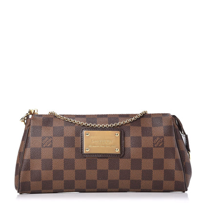 Louis Vuitton Damier Ebene Eva Clutch 1 of 7