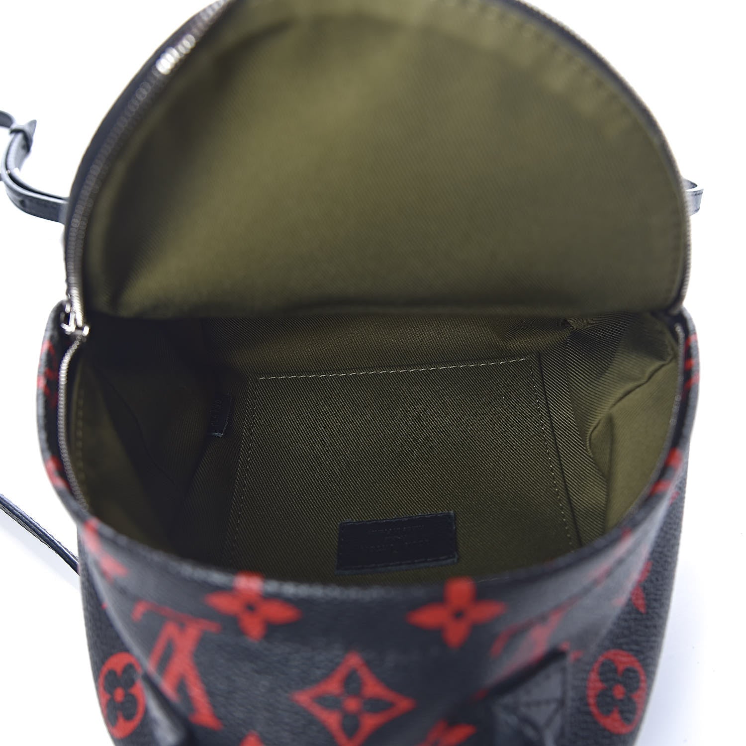 Louis Vuitton Monogram Infrarouge Palm Springs Backpack Mini 5 of 12