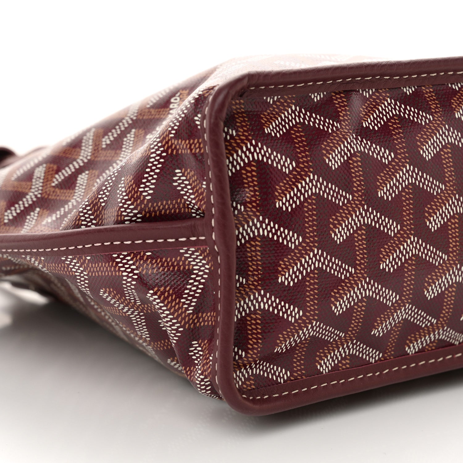 Goyard Goyardine Reversible Mini Anjou Burgundy 17 of 23