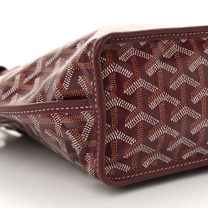 Goyard Goyardine Reversible Mini Anjou Burgundy 17 of 23