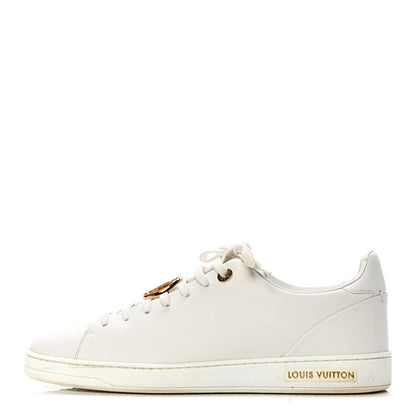 Louis Vuitton Calfskin Frontrow Sneakers 39.5 White 1 of 5