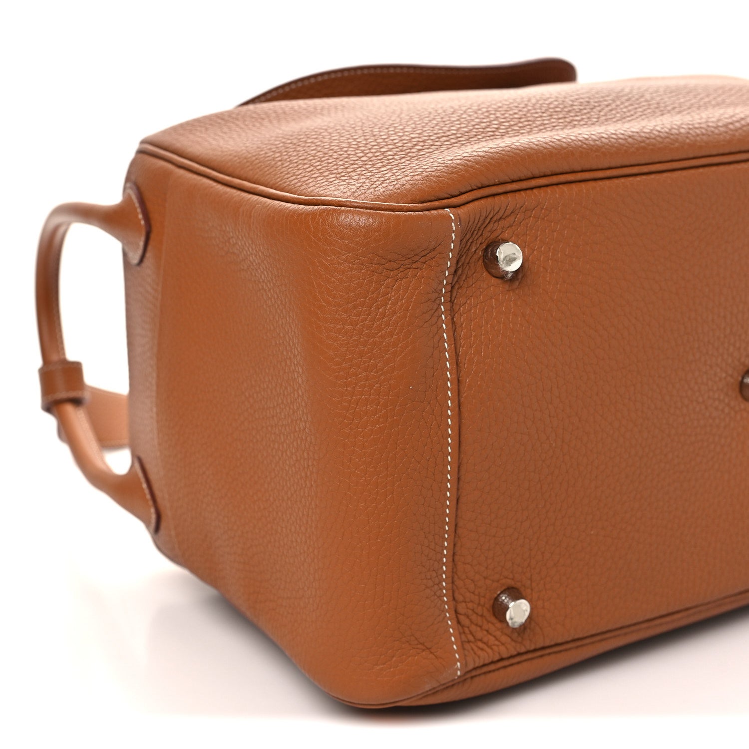 Hermes Taurillon Clemence Lindy 34 Gold 8 of 9