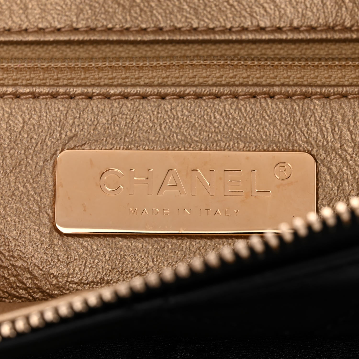 Chanel Lambskin Quilted All About Chains Waist Belt Bag Black 6 of 10