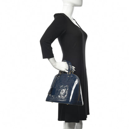 Louis Vuitton Vernis Alma PM Grand Blue 2 of 13