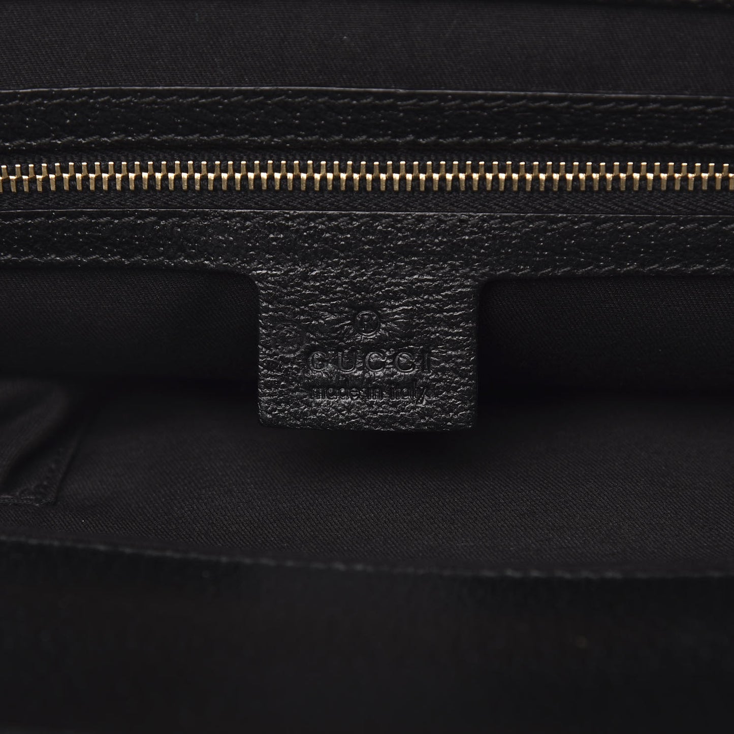 Velvet Horsebit Embossed Medium Punch Top Handle Tote Black