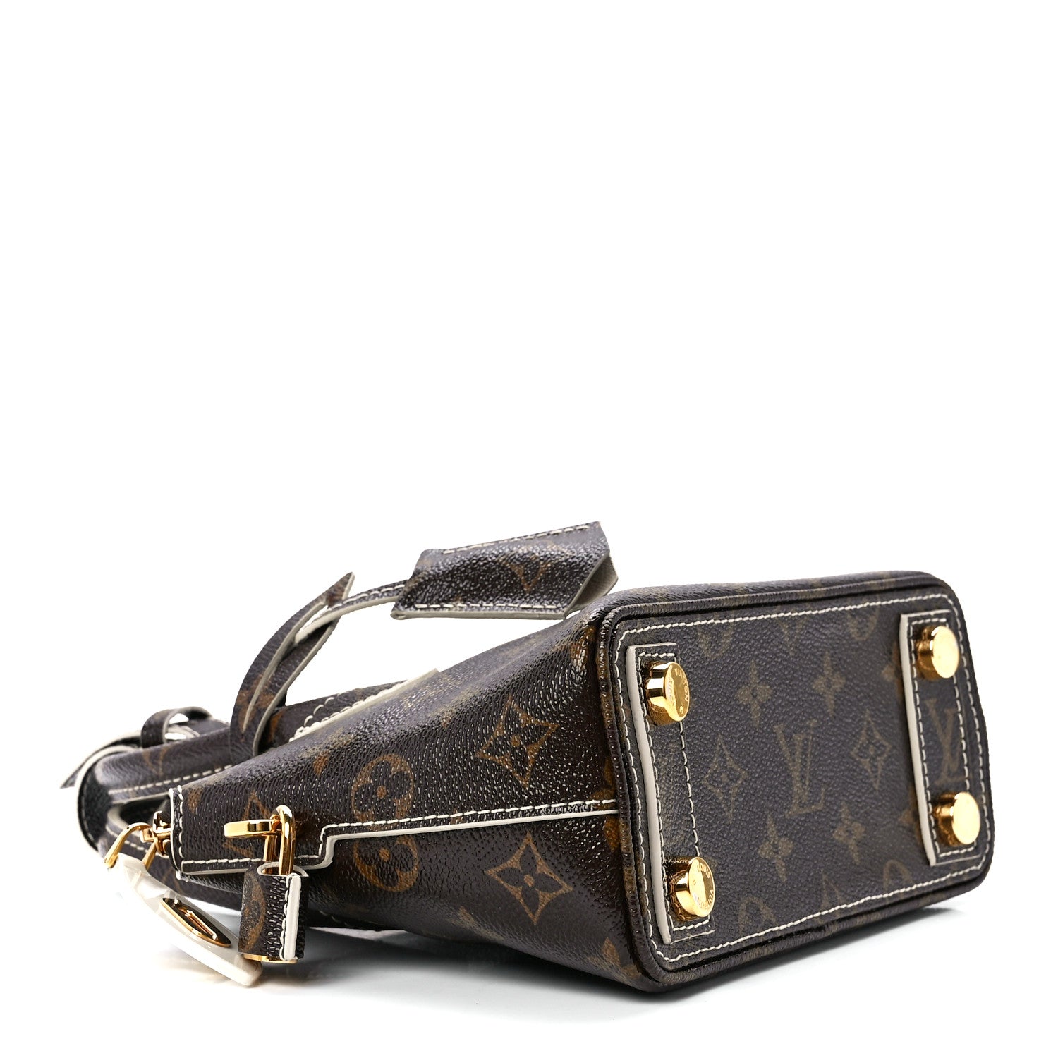 Louis Vuitton Monogram Shine Fetish Lockit BB 4 of 10