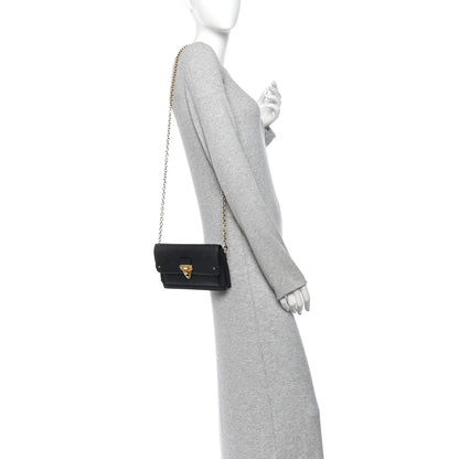 Louis Vuitton Empreinte Vavin Chain Wallet Black 2 of 9