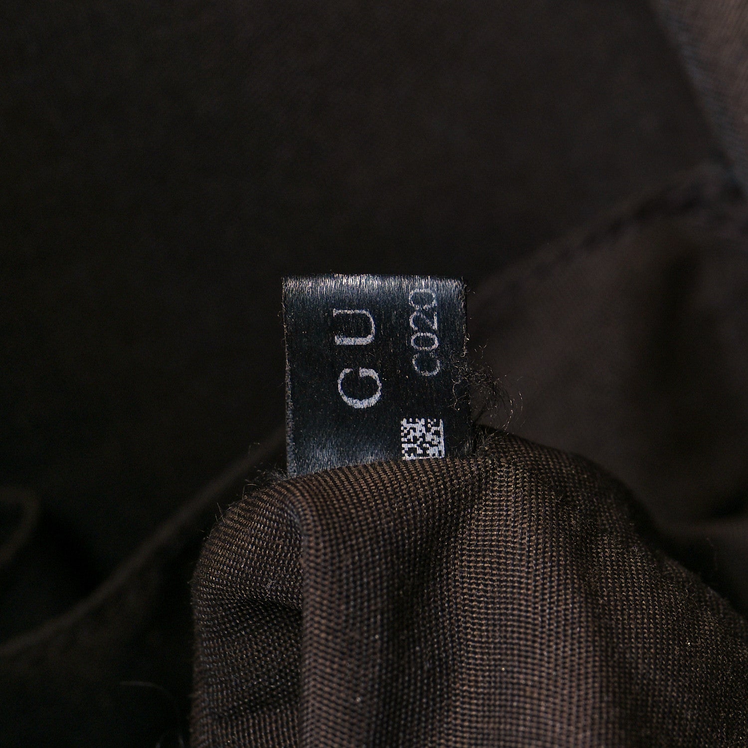 Gucci Monogram Dollar Calfskin O Drawstring Backpack Beige Ebony Testa di Moro Dark Chocolate 7 of 11