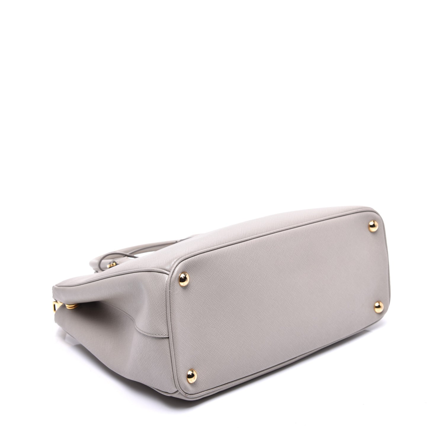 Saffiano Medium Galleria Double Zip Tote Argilla