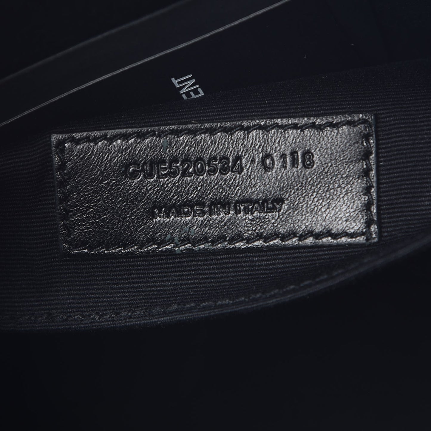 Calfskin Matelasse Monogram Lou Camera Bag Black