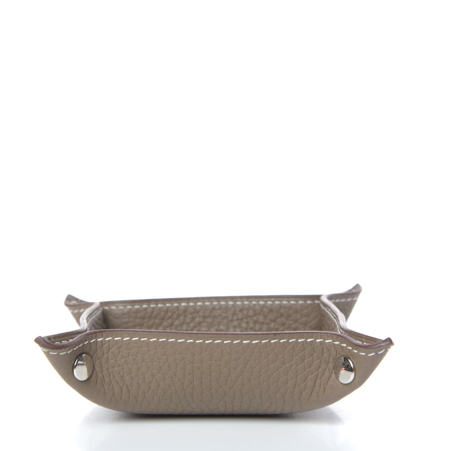Taurillon Clemence Mises et Relances Change Tray Etoupe