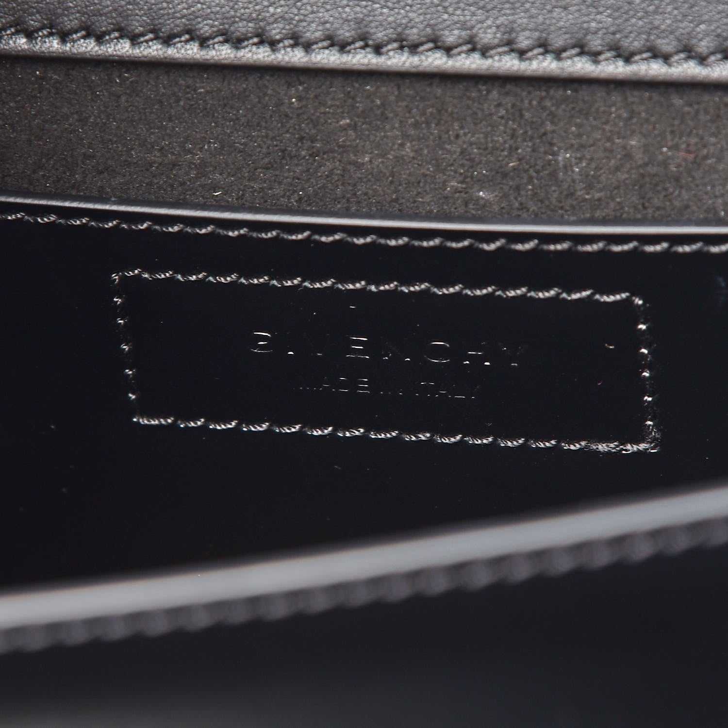 Givenchy Calfskin Infinity Flap Bag Black 6 of 6