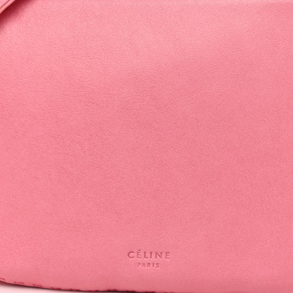 Celine Soft Lambskin Mini Croissant Pouch Crossbody Bag Bubble 8 of 10