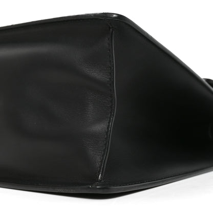 Gucci Calfskin Medium Sylvie Top Handle Bag Black 10 of 10