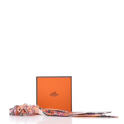 Hermes Silk Twilly Scrunchie 4 of 4