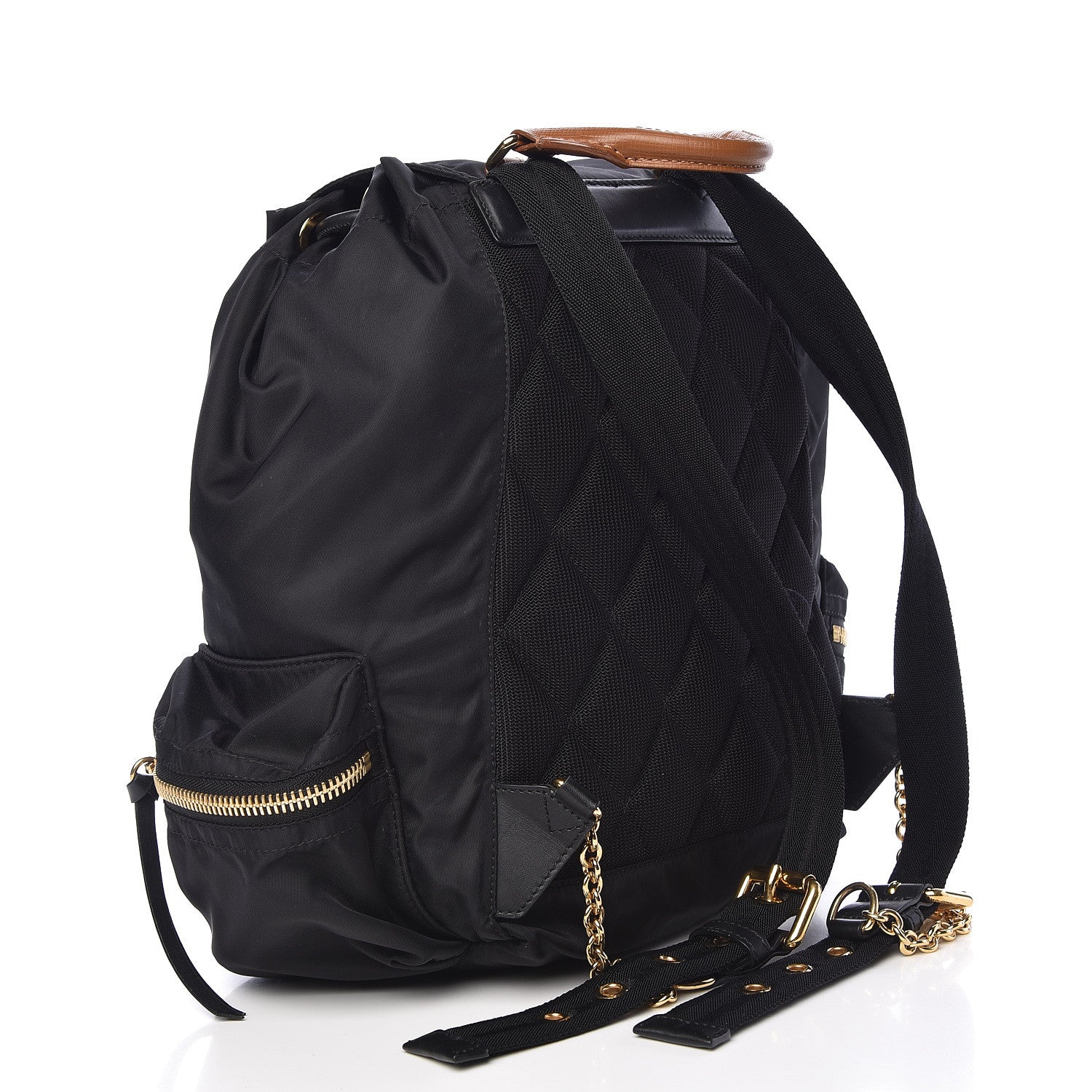 Burberry Nylon Medium Rucksack Backpack Black 3 of 11
