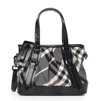 Burberry Nylon Beat Check Lowry Black 1 of 11