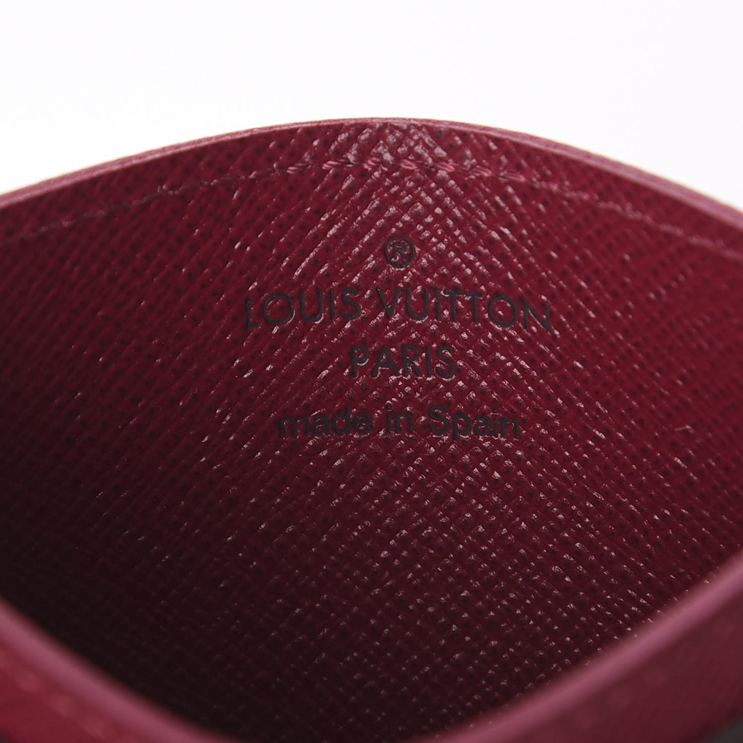 Monogram Card Holder Fuchsia