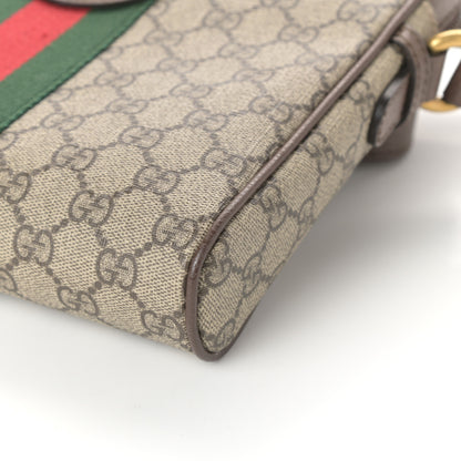Gucci GG Supreme Monogram Web Small Ophidia Messenger Bag Brown 9 of 9