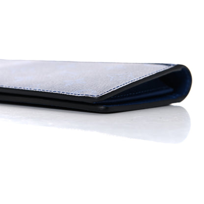 Louis Vuitton Taigarama Brazza Wallet NM Cobalt 9 of 10