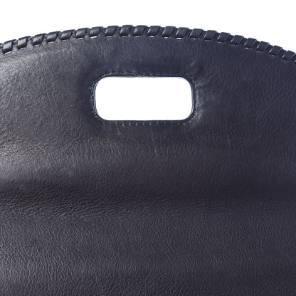 Gucci Calfskin New Bamboo Large Top Handle Bag Black 16 of 22
