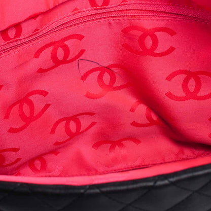 Chanel Calfskin Quilted Large Cambon Tote Black White 8 of 9