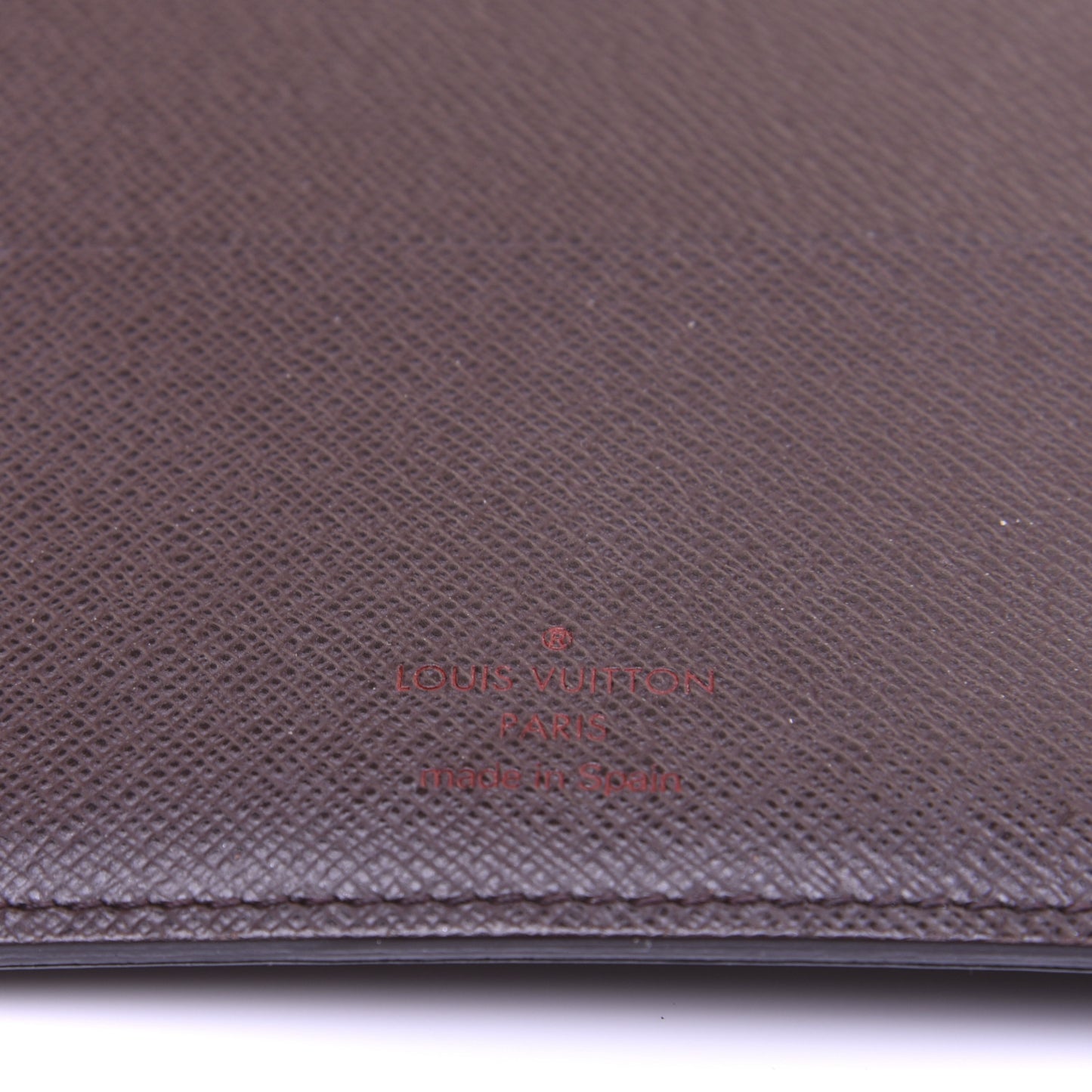 Damier Ebene Desk Agenda Cover