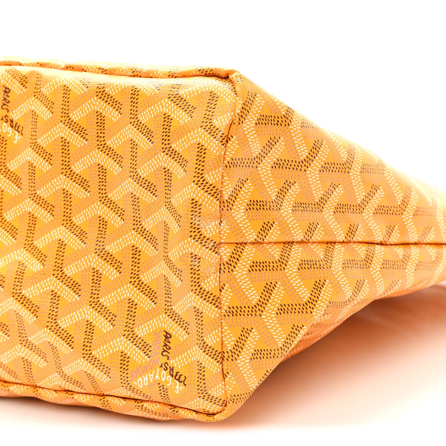 Goyard Goyardine Saint Louis PM Yellow 11 of 11