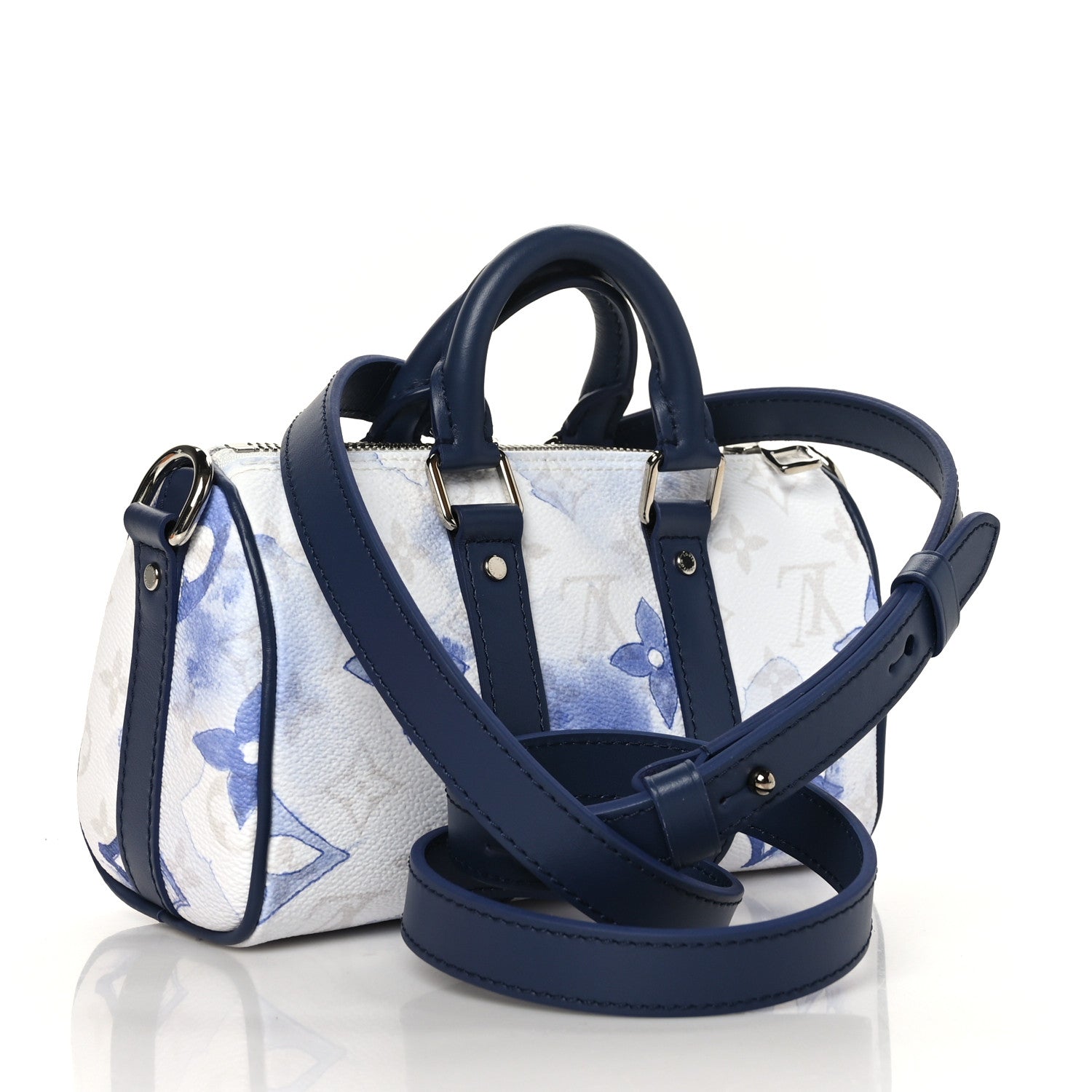 Louis Vuitton Monogram Watercolor Keepall XS Blue 3 of 8