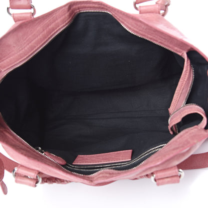 Balenciaga Agneau Giant 12 Silver Hardware City Rose Bruyere 5 of 16