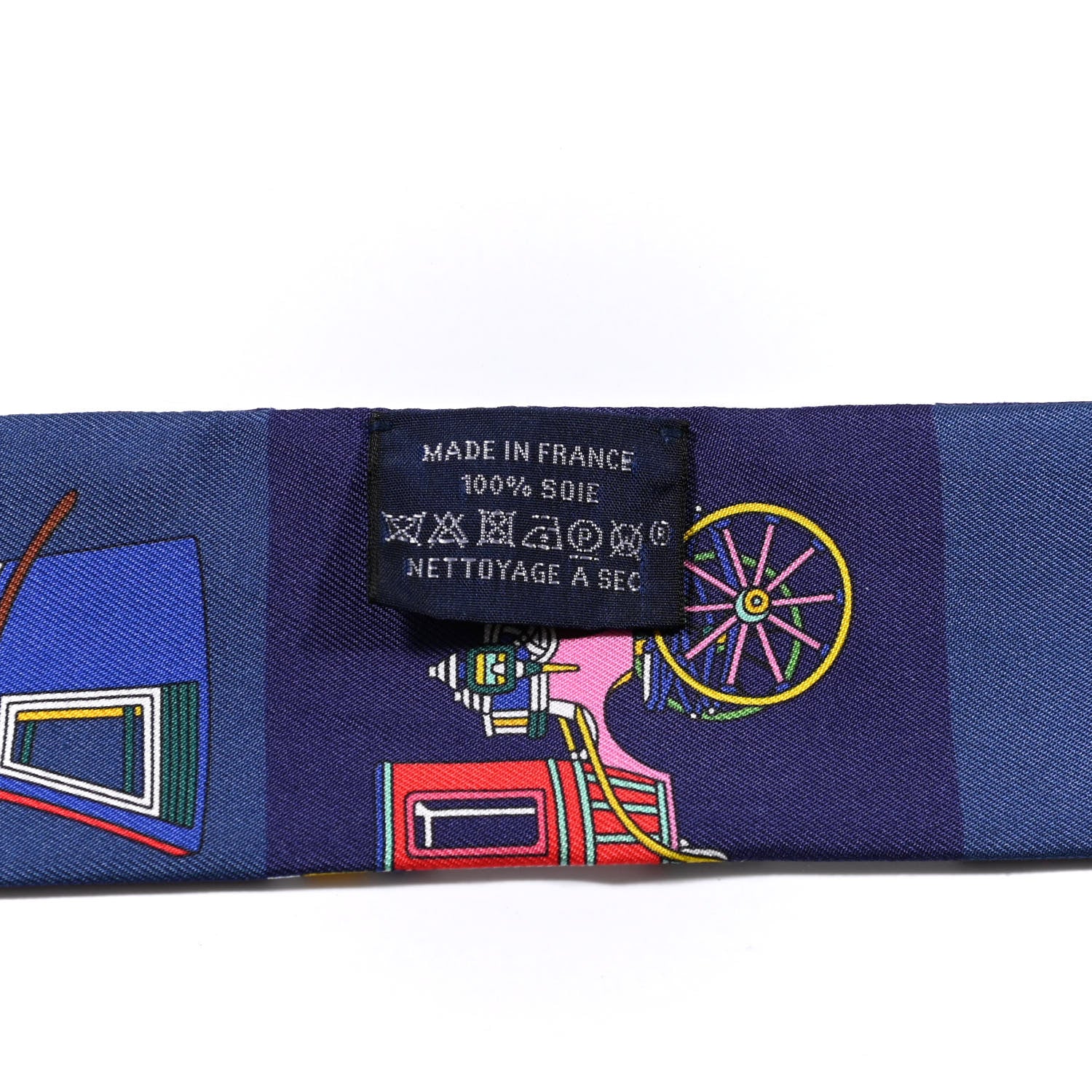 Hermes Silk Les Voitures Exquises Twilly 2 of 4