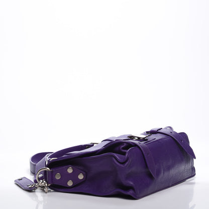 Proenza Schouler Lambskin Tiny PS1 Satchel Amethyst 3 of 10
