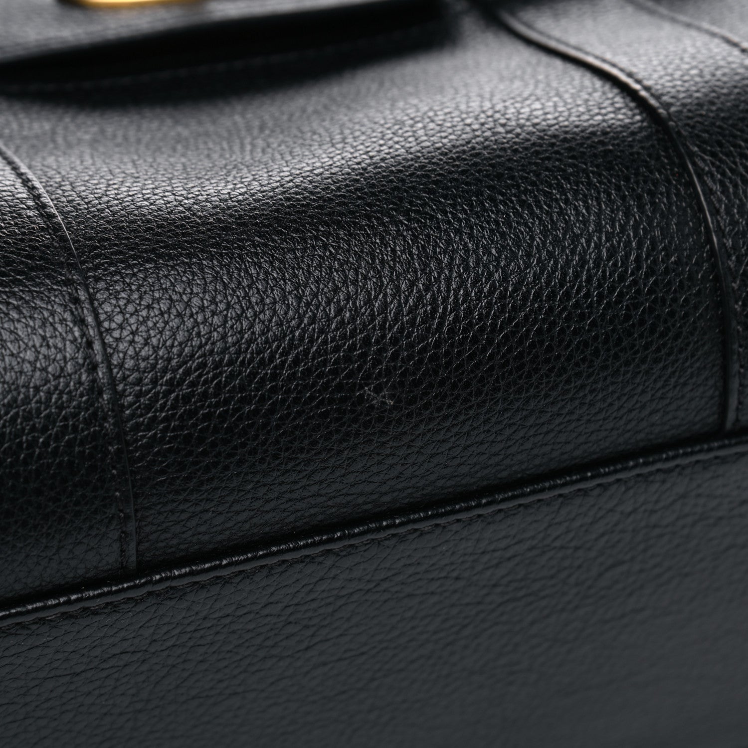 Mulberry Natural Vegetable Tanned Small Bayswater Black 7 of 11