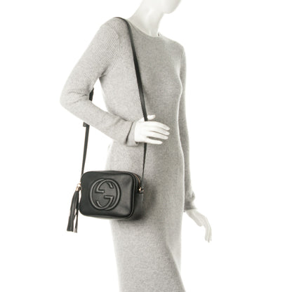 Gucci Pebbled Calfskin Small Soho Disco Bag Black 2 of 7