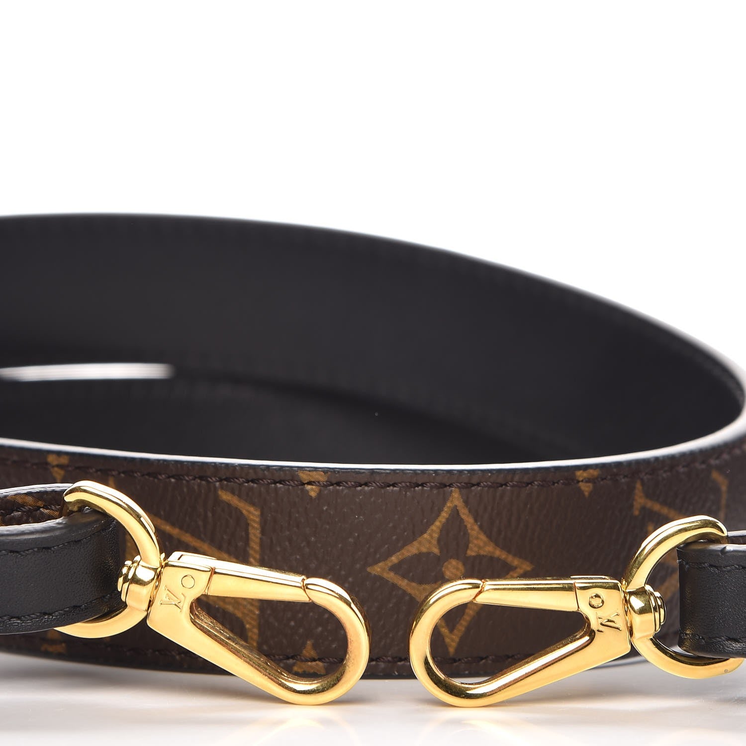 Louis Vuitton Monogram Bandouliere Shoulder Strap XL Black 5 of 6