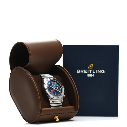 Breitling Stainless Steel 42mm Chronomat B01 Automatic Watch Blue AB0134 5 of 5