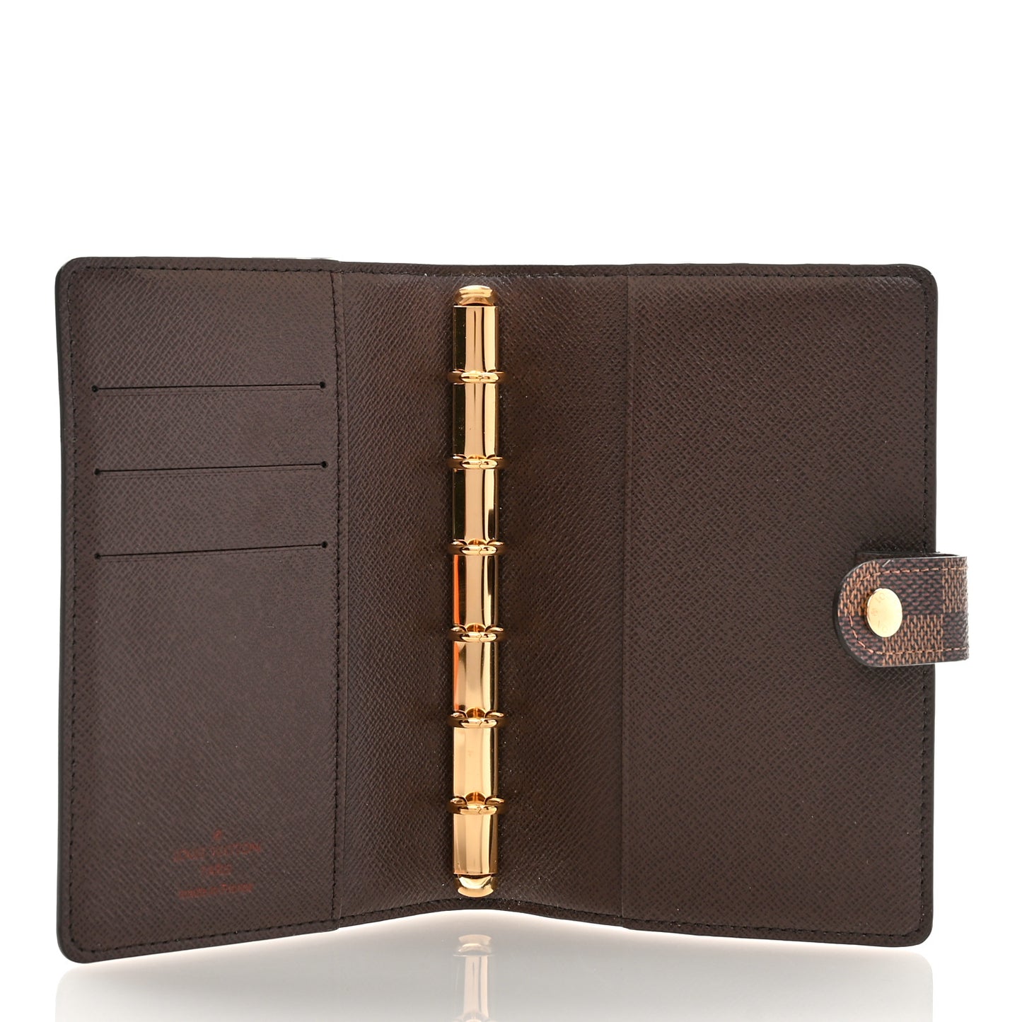Damier Ebene Small Ring Agenda Cover