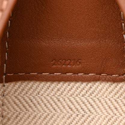 Loewe Jacquard Anagram Calfskin Small Luna Bag Tan Pecan 7 of 11