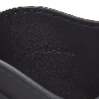 Christian Dior Calfskin D-Fence Card Holder Black 9 of 9