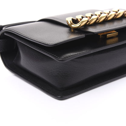 Givenchy Goatskin Infinity Flap Bag Black 9 of 10
