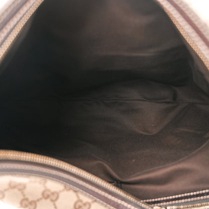 Gucci Monogram Bamboo Horsebit Hobo Dark Brown 5 of 12