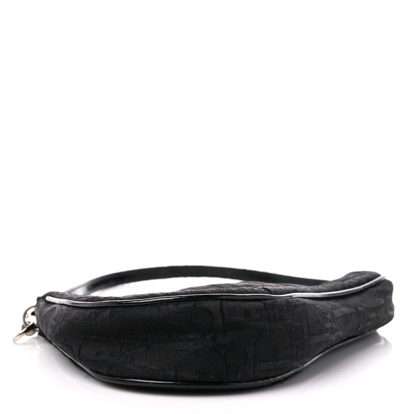 Oblique Monogram Mini Saddle Pochette Black