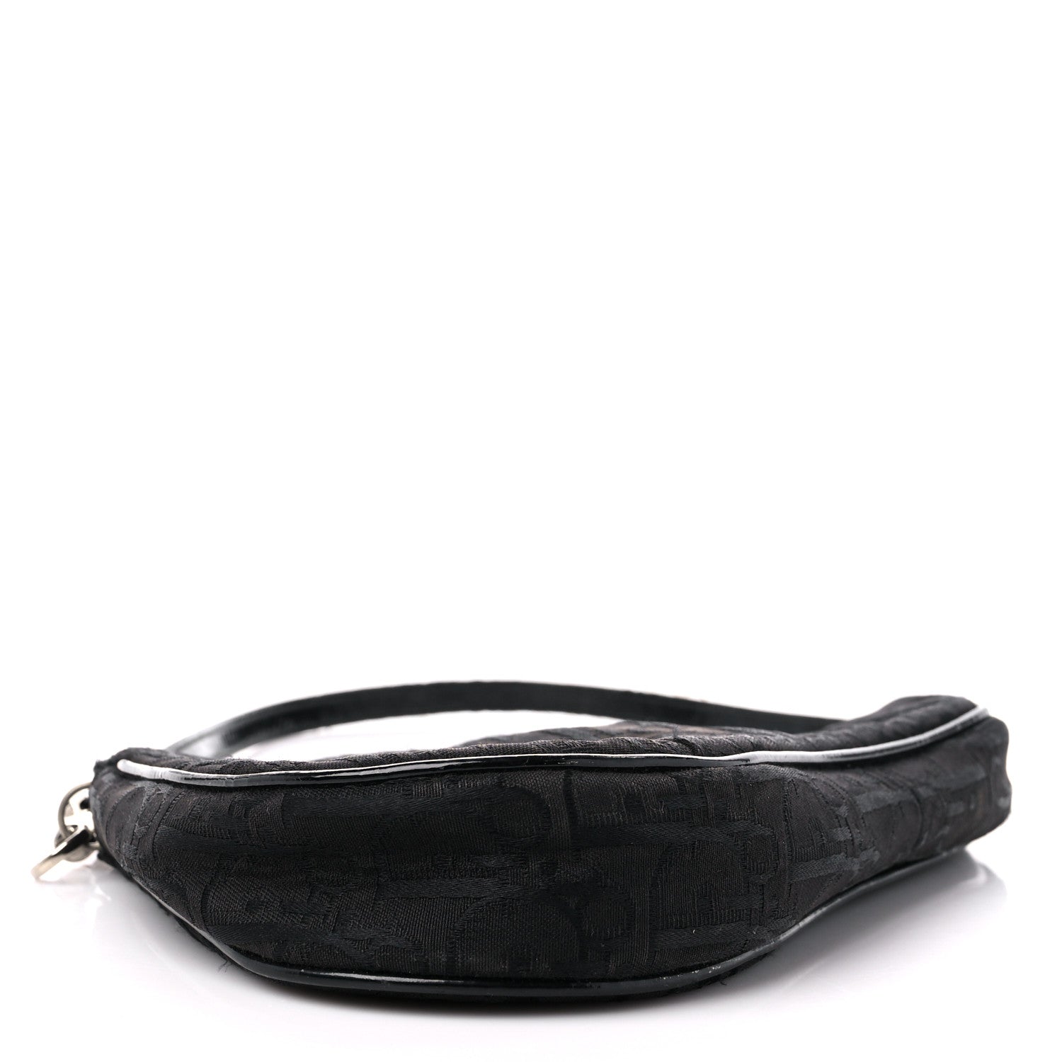 Christian Dior Oblique Monogram Mini Saddle Pochette Black 4 of 18